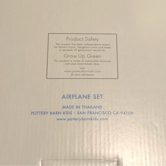 Pottery Barn Kids Airplane Set - Picture 3 of 3